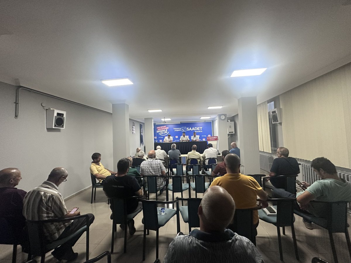 Saadet Sakarya #İnsancaYaşam (@spsakarya) on Twitter photo Haftalık İl Yönetim Kurulu Toplantımız gerçekleştirildi. Haftalık İl Yönetim Kurulu Toplantımız gerçekleştirildi.