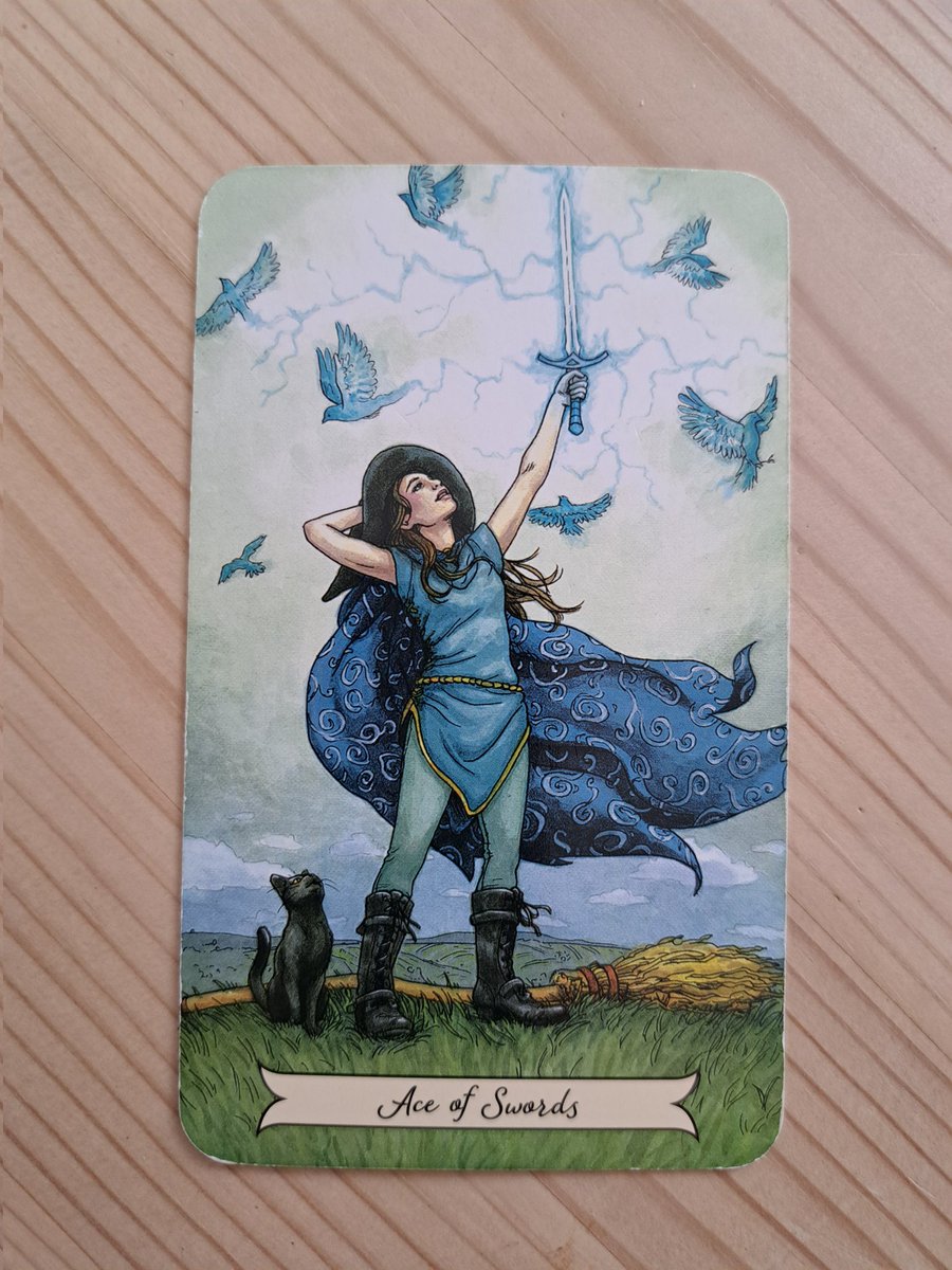 Laurajk32's tweet image. Today's card is Ace of Swords
Just one piece of new information inspires fresh questions and infinite possibilities.
#information #questions #inspire #possibilities
#tarot #tarotmessage #LauraJK32