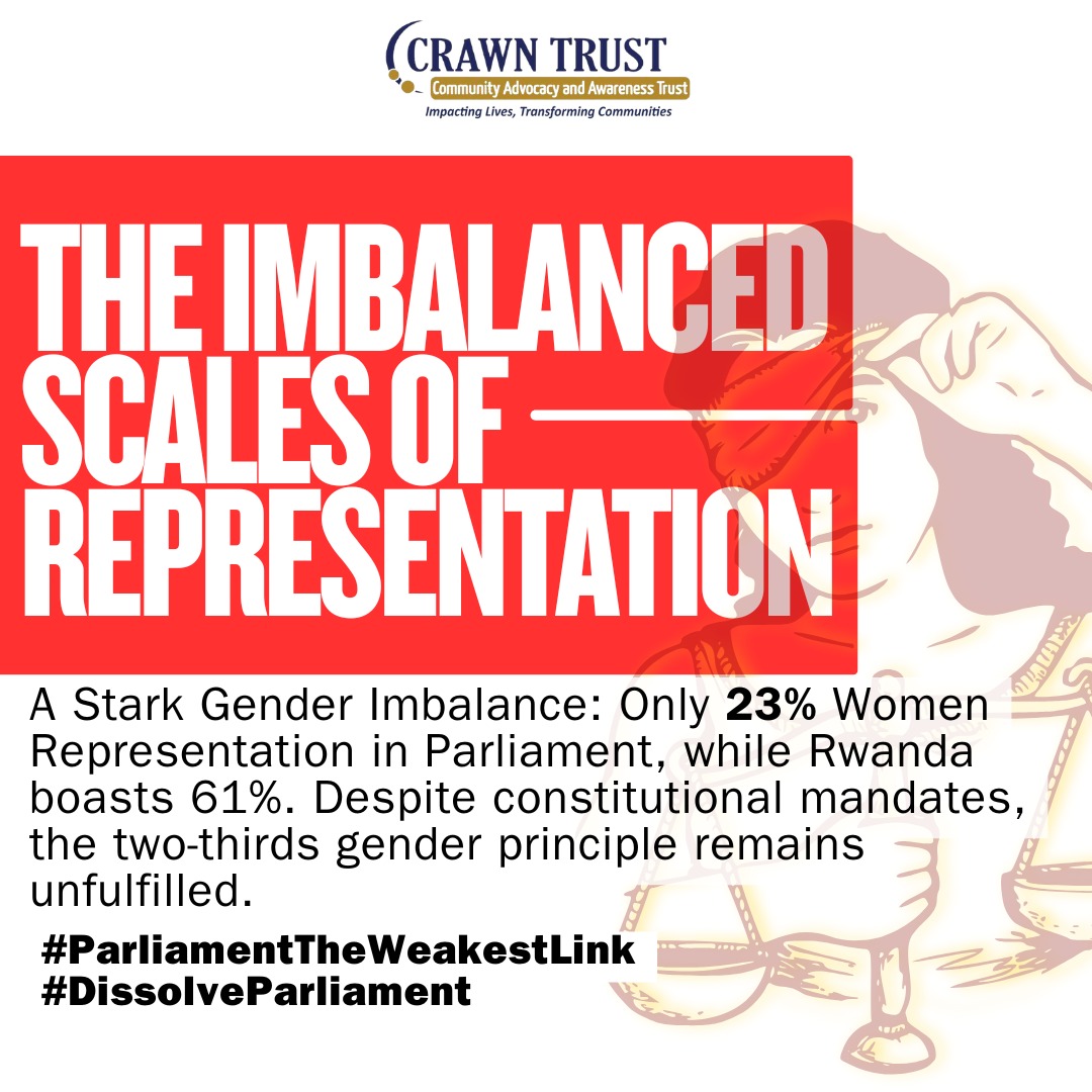 Gender equality in Parliament is not a privilege—it’s a constitutional right. Ignoring it harms not only women but the entire nation.

#ParliamentWeakestLink #DissolveParliament