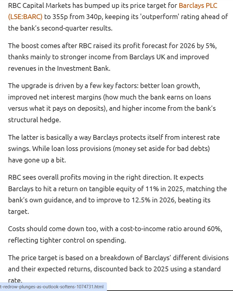 #BARC Barclays' valuation buoyed by more robust profit outlook, says broker

proactiveinvestors.co.uk/companies/news…