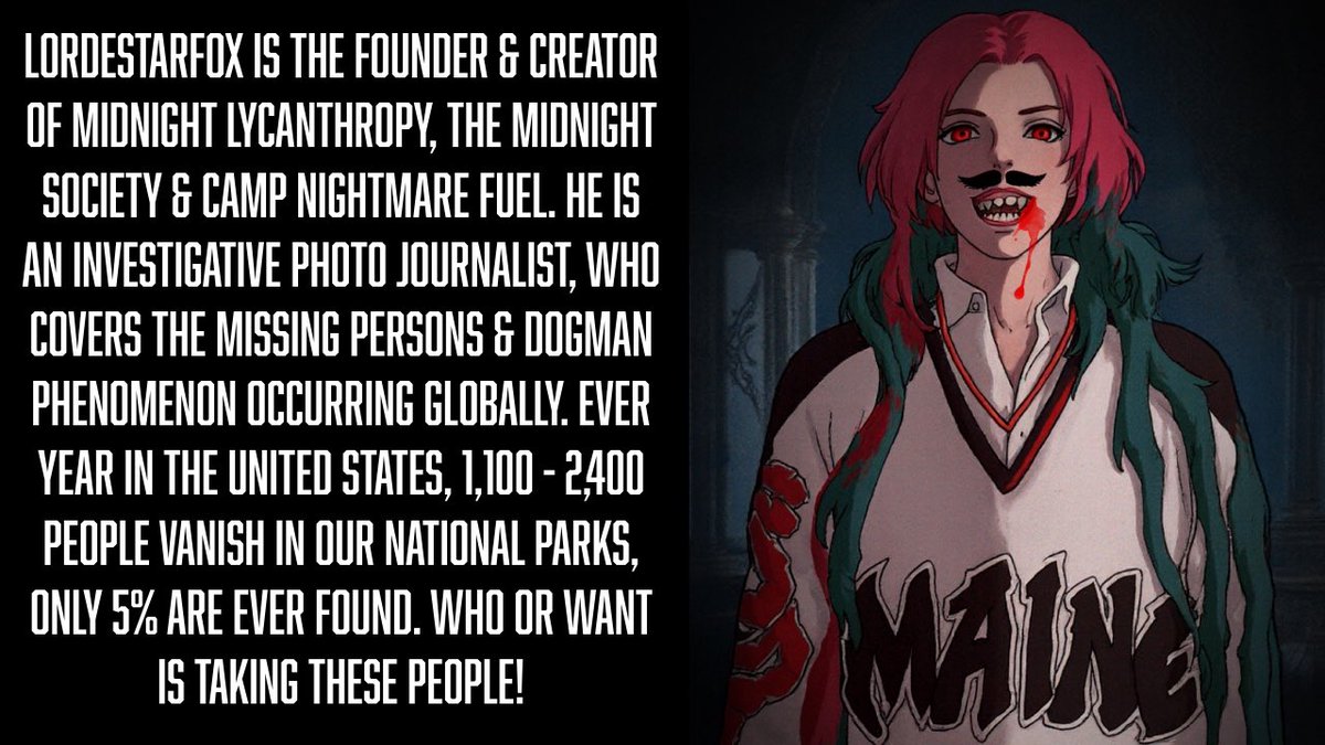 kennythibodeau's tweet photo. 🦊 #model #journalist #journalism #cryptids #monsters #dogman #werewolves #scary https://t.co/iy7Yygflp4