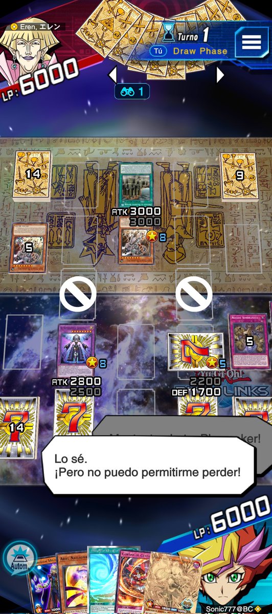 Thank you for playing YuGiOh Duel Links v: