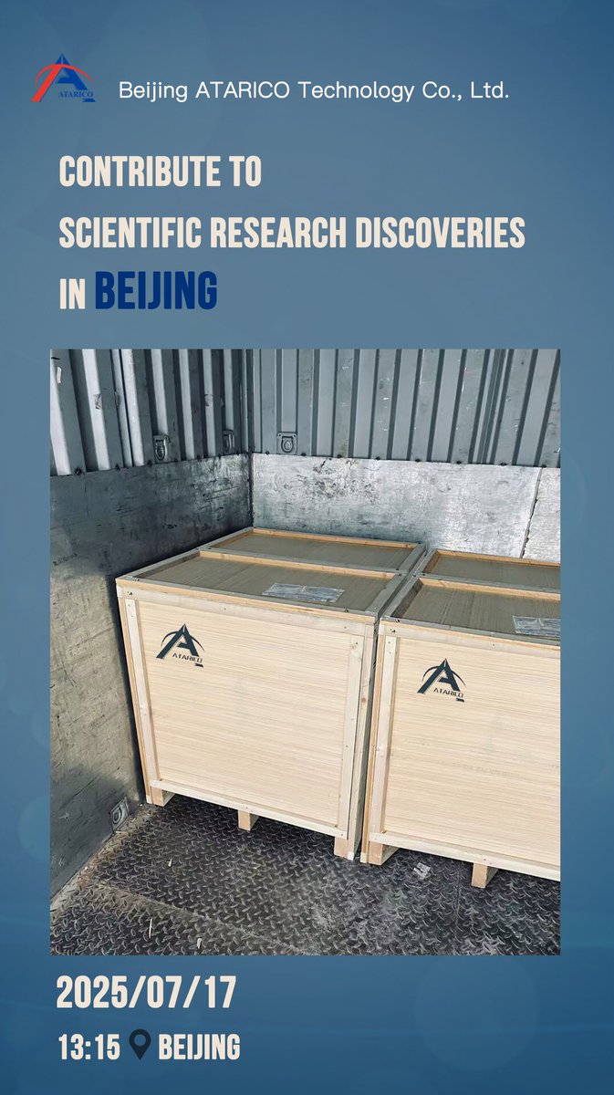 ATARICO_Tech's tweet photo. On-Site Nitrogen Solutions, En Route to Beijing! 
These two ARARICO Nitrogen Generators are prepped and ready for shipment to Beijing, bringing dependable, high-purity nitrogen gas generation straight to your facility. 
#NitrogenGenerator #LabEquipment #BeijingBound #GasSolutions https://t.co/xZoaiuwRkY