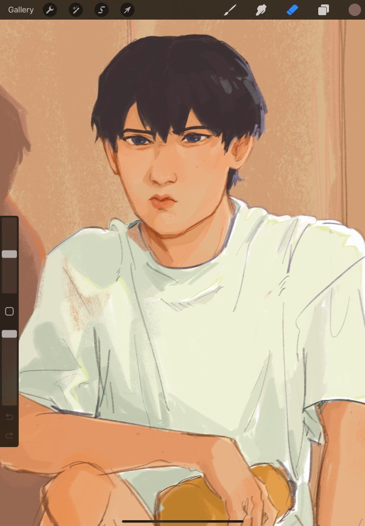 happeeecat's tweet image. pinches his Cheeks #kageyamatobio