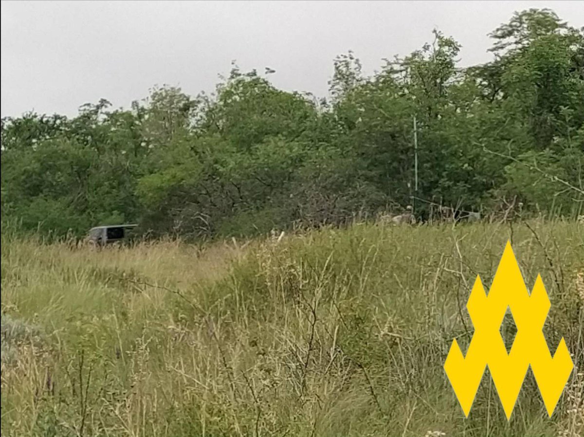 atesh_eng's tweet image. ❗️An ATESH agent exposed positions of Russia’s 36th Motor Rifle Brigade in Donetsk — Ukrainian forces hit targets incl. rare EW and UAV systems. All intel passed to Ukraine’s Defense Forces. #Donbas #RussianUkrainianWar