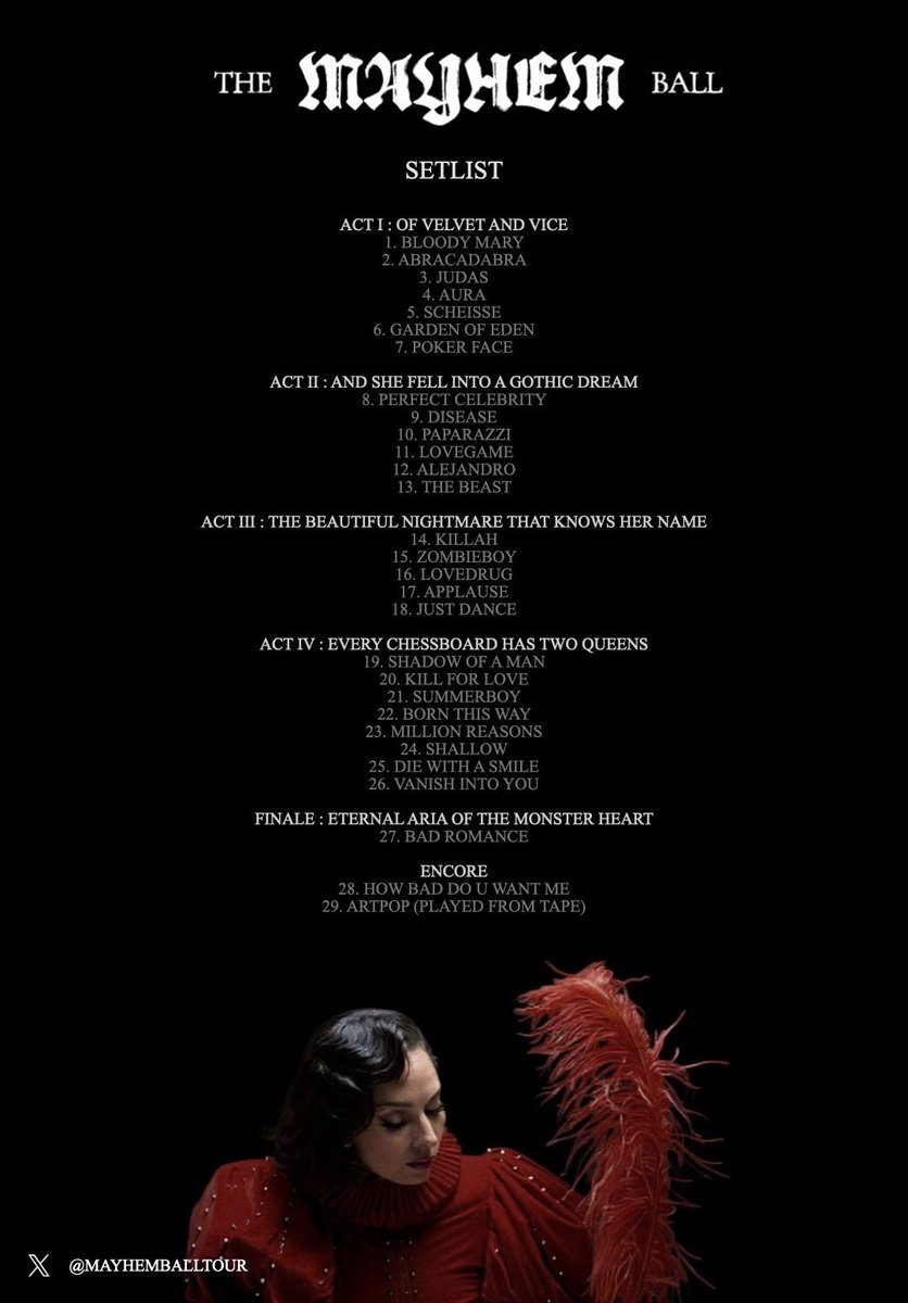 The meaning of perfection…🪶🖤#TheMAYHEMBall