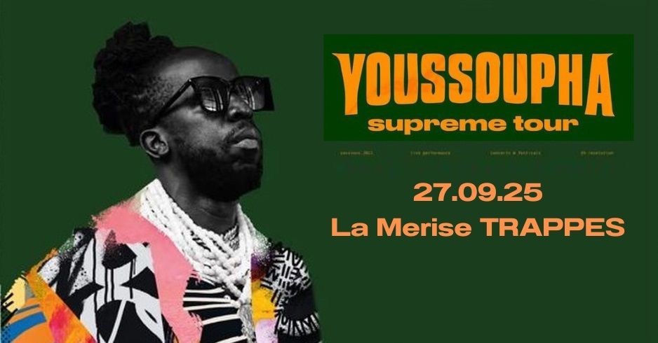 Radio SENSATIONS (@radiosensations) on Twitter photo #SAISON2526 #CONCERT #RAP
YOUSSOUPHA - supreme tour
Samedi 27 septembre 2025 à La Merise à #TRAPPES <a href="/sqy/">Saint-Quentin-en-Yvelines 🚀</a>
#Youssoupha investit LA MERISE avec les titres de son septième album "Amour Suprême" !
INFOS et réservation sur #RadioSensations > buff.ly/SVeAjYy #SAISON2526 #CONCERT #RAP
YOUSSOUPHA - supreme tour
Samedi 27 septembre 2025 à La Merise à #TRAPPES <a href="/sqy/">Saint-Quentin-en-Yvelines 🚀</a>
#Youssoupha investit LA MERISE avec les titres de son septième album "Amour Suprême" !
INFOS et réservation sur #RadioSensations > buff.ly/SVeAjYy