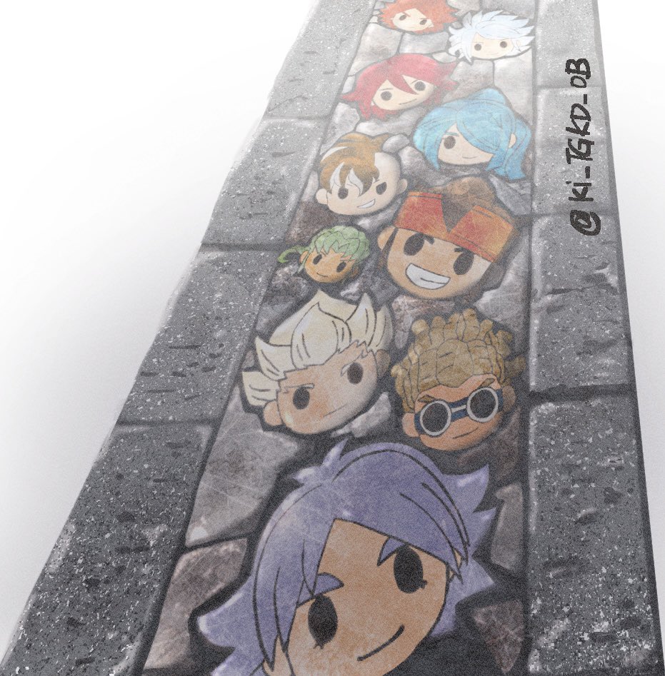ki_TGKD_OB's tweet image. 石畳描いてみた