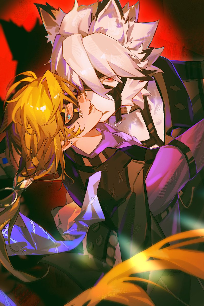 bai_yi27807's tweet image. #ライヒュ #lycahugo #zzzero 
之前画的