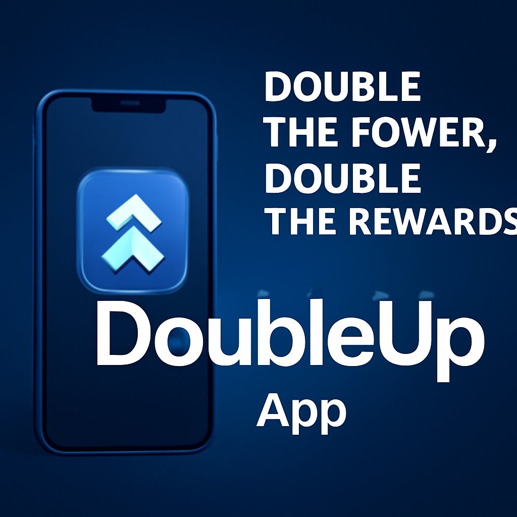 Majidnikeghbal1's tweet image. 📲 Double the power, double the rewards.
Introducing @doubleup_app — the next-gen app redefining engagement &amp;amp; rewards.
🎯 Fast, smart, and built for crypto-native users.
Why settle for less when you can DoubleUp?

#Web3 #CryptoApps #DoubleUp #BlockchainRewards 
@GiveRep