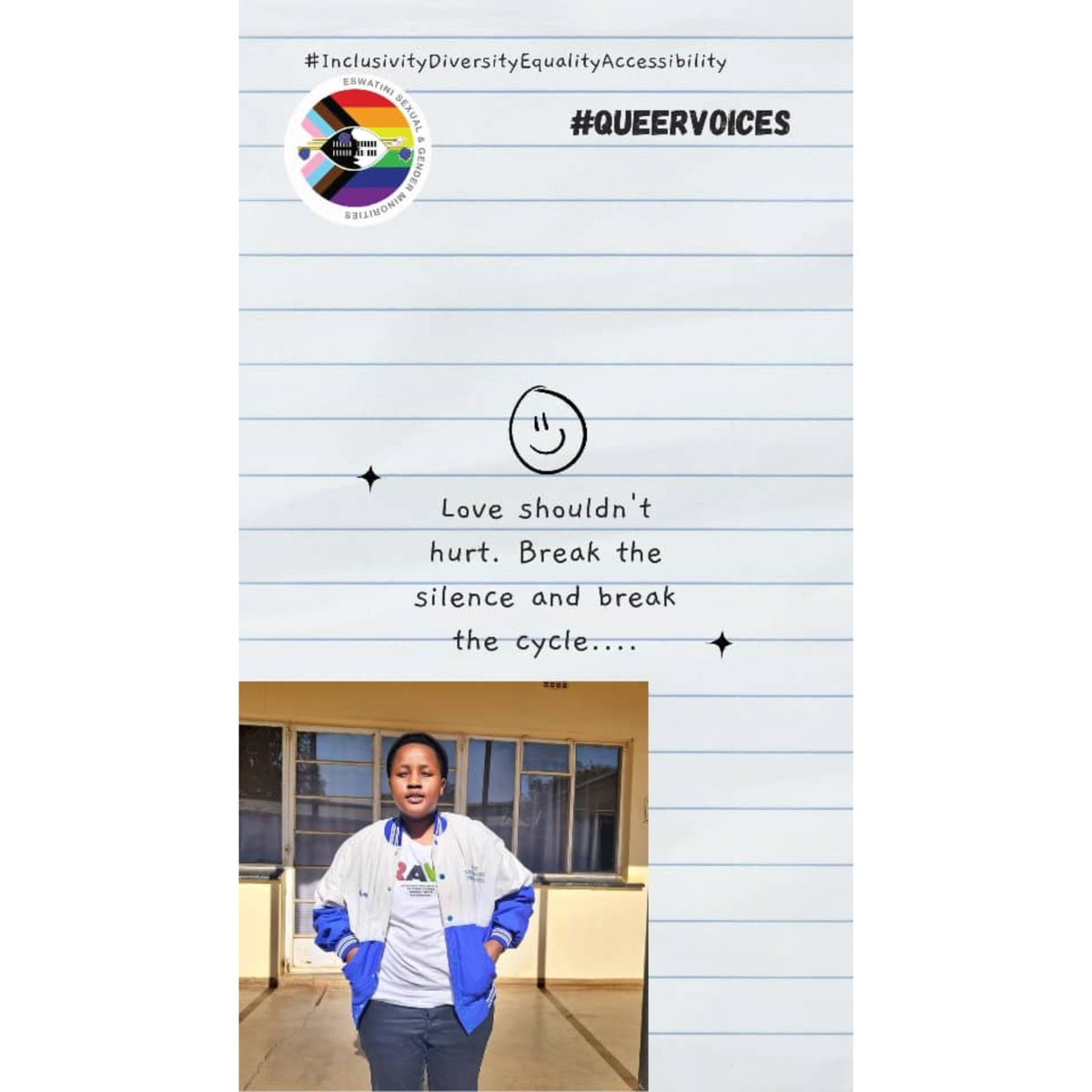 The purest form of love is kind, respectful, and never causes suffering.
#InclusivityDiversityEqualityAccessibility 
#registeresgm🏳️‍🌈🏳️‍⚧️🇸🇿 
#AWARE
#QueerWords
#Voicesofchange