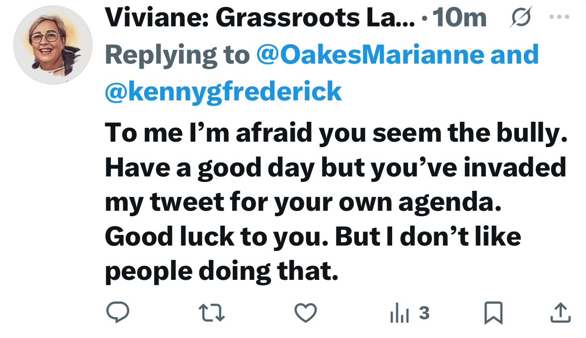 OakesMarianne's tweet image. I accuse Labour of being like a bully taking credit for small scraps of ‘achievements’ while they are erasing trans rights and somehow I’m a bully. This feels like a poor mans MAGA cult!!!