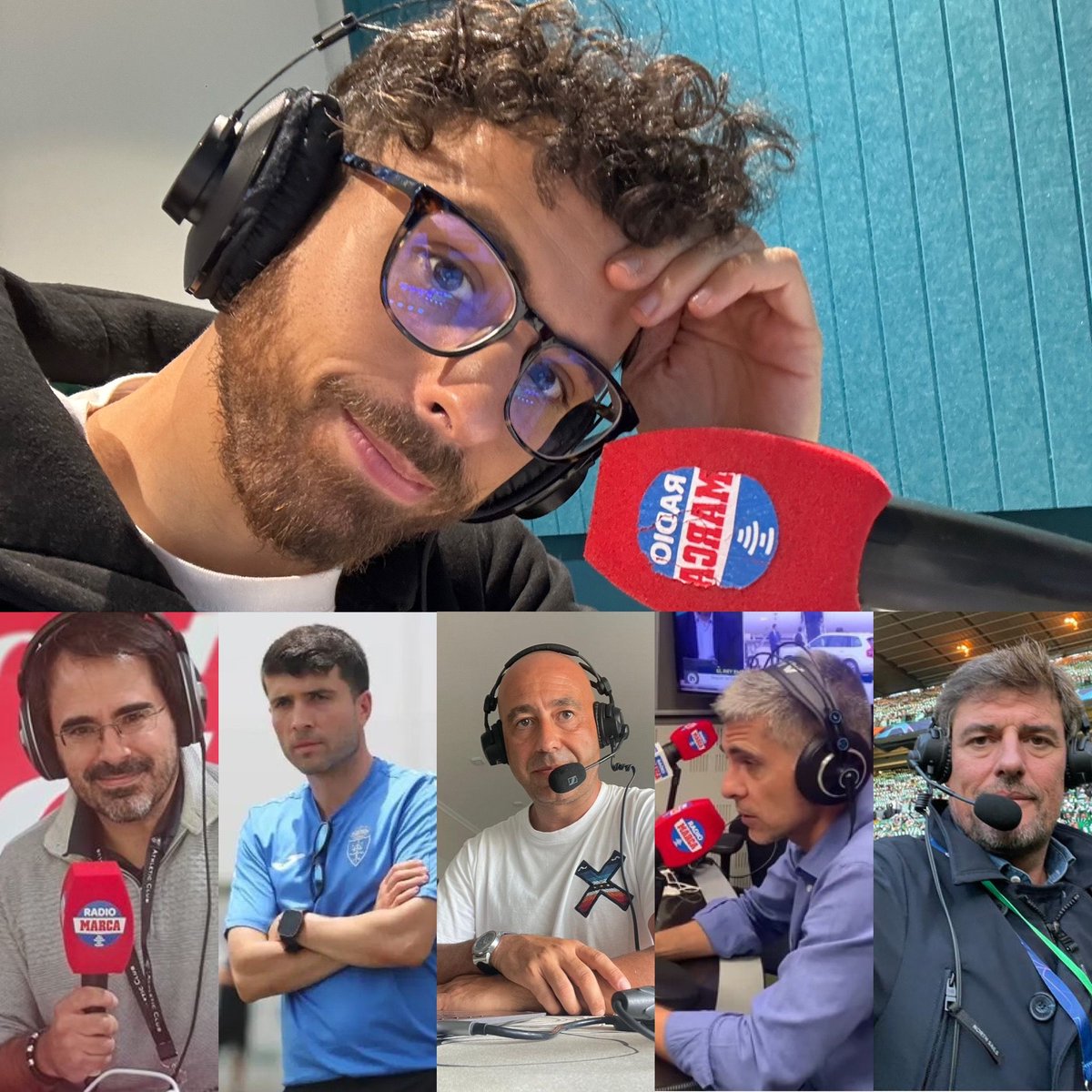 Radio MARCA (@radiomarca) on Twitter photo 🎺 GO!!
👨🏻🎓 <a href="/ricardorosety/">Ricardo Rosety</a>
👨🏻🎓 <a href="/samuelfdezavile/">Samuel Fernández-Avilés</a>
👨🏻🎓 <a href="/JLSanchez78/">José Luis Sánchez 🇪🇸</a>
👨🏻🎓 <a href="/Rsierraplus/">Ricardo Sierra</a>
👨🏻🎓 <a href="/a_santacruz/">🎙Alberto Santacruz</a>
👨🏻🏫<a href="/CarlosVicenteGB/">Carlos Vicente</a>
…y CONTIGO, si usas el hashtag #latribu o mandas nota de audio al 628 26 90 92
📻 radiomarca.com
📺 Youtube: youtube.com/watch?v=4mP-DN… 🎺 GO!!
👨🏻🎓 <a href="/ricardorosety/">Ricardo Rosety</a>
👨🏻🎓 <a href="/samuelfdezavile/">Samuel Fernández-Avilés</a>
👨🏻🎓 <a href="/JLSanchez78/">José Luis Sánchez 🇪🇸</a>
👨🏻🎓 <a href="/Rsierraplus/">Ricardo Sierra</a>
👨🏻🎓 <a href="/a_santacruz/">🎙Alberto Santacruz</a>
👨🏻🏫<a href="/CarlosVicenteGB/">Carlos Vicente</a>
…y CONTIGO, si usas el hashtag #latribu o mandas nota de audio al 628 26 90 92
📻 radiomarca.com
📺 Youtube: youtube.com/watch?v=4mP-DN…