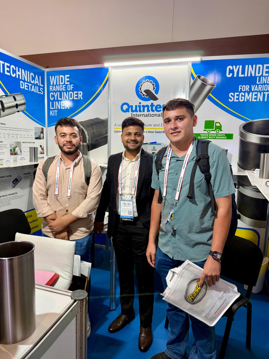 QuintessInt's tweet image. Wrapped up well !!! 
Thank you @LatinTyreExpo  for having us and also giving us the opportunity to meet and explore new business opportunities in Latin America &amp;amp; around.
#quintessengineparts #cylinderliner #engineparts #autoparts #acma #eepc #automechanikaistanbul