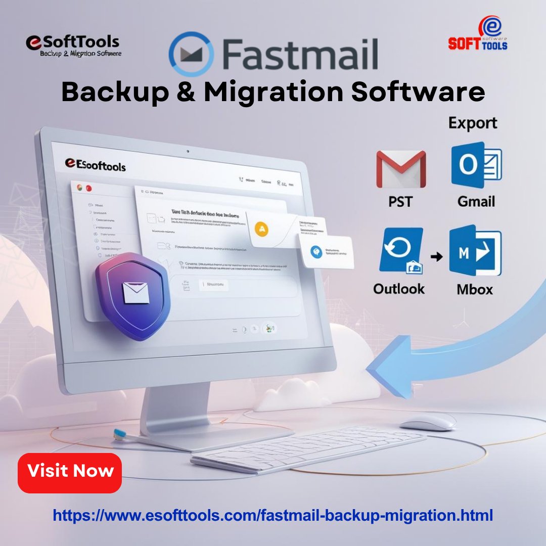 esofttools's tweet photo. Need to backup or migrate #Fastmail emails?
Try eSoftTools Fastmail Backup & Migration Software — convert to #PST, #MBOX, #Gmail, #Outlook & more with full folder structure preserved!
🔗 https://t.co/xZGpxwFWCH
#Tesla #ShaneGillis #Zelda #AEWDynamite #Druze #Toni #thursdayvibe https://t.co/eDxt5Wuz9X