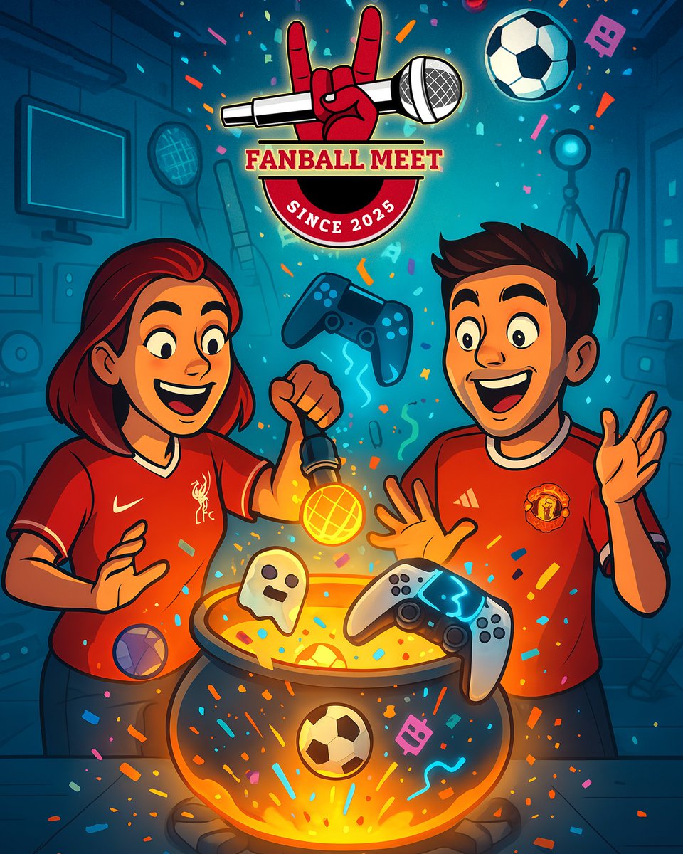 Big things popping 👀
After years of clutch plays &amp; late-night streams, we are going IRL.
FanBall Meet brings sports + gaming creators face-to-face with fans ⚽🎮🔥
First stop: Aug 8, Delhi with one of your faves.
Any guesses who? 👀