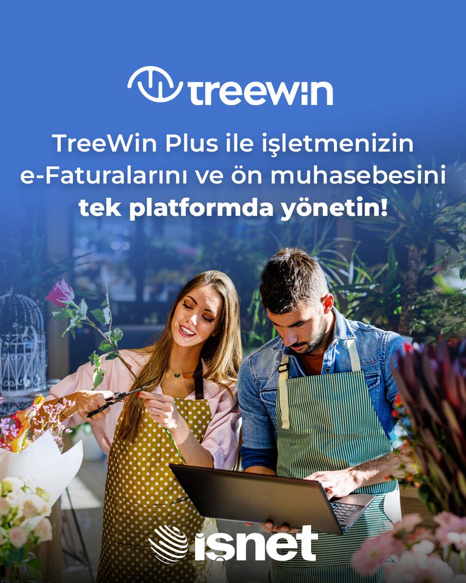 TreeWin Plus paketi ile siparişlerinizin e-Fatura ve e-Arşiv faturalarını, GİB mevzuatına uygun olarak oluşturabilirsiniz. Alış ve satış faturalarınızı işleyerek ön muhasebe işlemlerinizi kolaylıkla yapabilirsiniz.

Detaylı bilgi: isnet.net.tr/edonusum/treew…