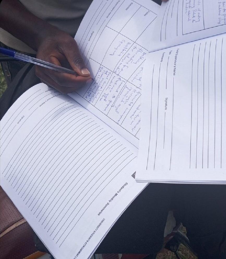 Some people write well on phone, but in the log book🤭🥲🥲🥲