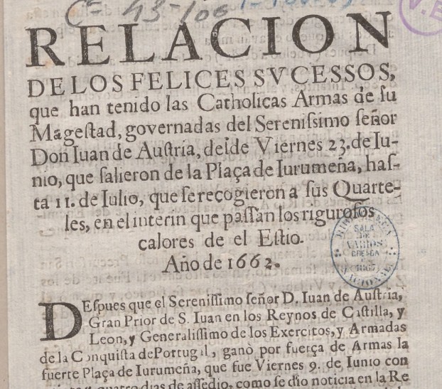 almudenasm_'s tweet image. En esta obra, impresa en Sevilla, se da cuenta de 'los rigurosos calores' del verano del año 1662.