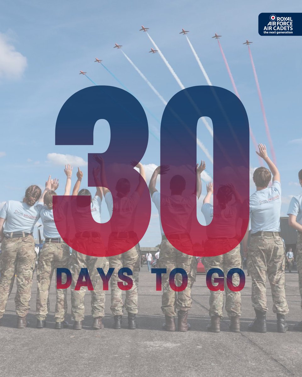 2ftsCamp's tweet image. All eyes are on this weekend’s exciting @airtattoo, but we’re also counting down to the start of #AirAndSpaceCamp 2025.
Just 30 days to go until we begin delivering specialist training to the #nextgeneration at one of the @aircadets’ flagship camps.
#RAFACNASC #aircadets