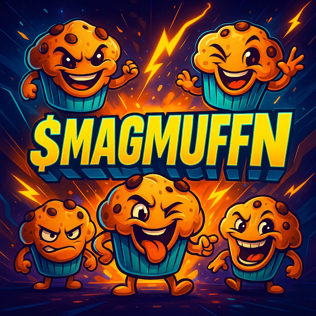 🚨 Something’s baking on Solana… and it smells like 1000x 👀
The $MAGMUFFN wave is just starting — don’t say we didn’t warn you.
Join the early believers before the oven explodes.
📲 Telegram: t.me/magmuffncoin
#MAGMUFFN #Solana #Crypto #DeFi #MemeCoin #Altcoin #Gems