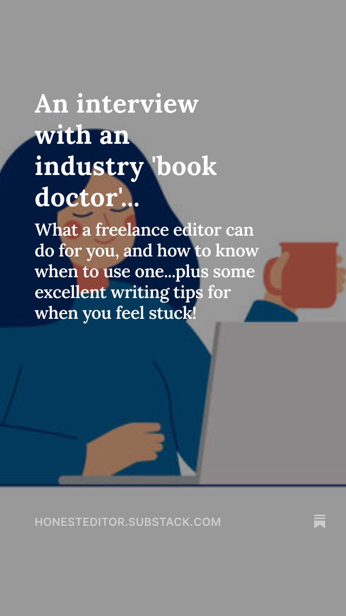 Phoebe_A_Morgan's tweet image. I interviewed @gillybethstern for The Honest Editor - she shares some amazing insight into life as a freelance editor &amp;amp; ghostwriter, and some very inspiring writing tips! Read it here: open.substack.com/pub/honestedit…