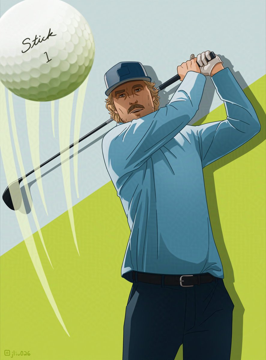 jliu026's tweet image. i love this golf show ⛳️

#Stick #appletv #owenwilson