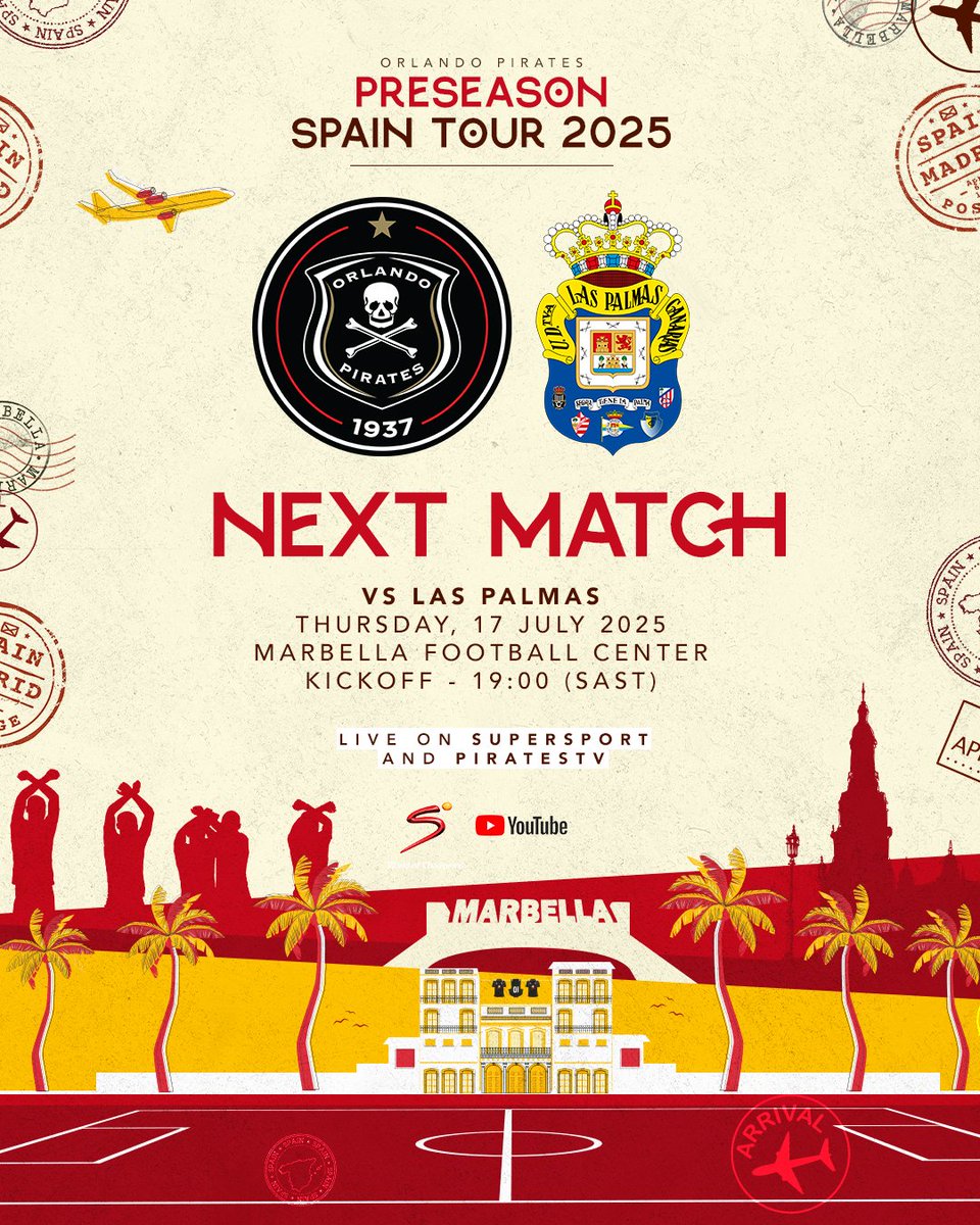 Peñas UD LAS PALMAS (@fpudlp) on Twitter photo Hoy primer partido de pretemporada en Marbella a las 18:00 horas <a href="/orlandopirates/">Orlando Pirates</a> <a href="/UDLP_Oficial/">UD Las Palmas</a>. <a href="/RTVCes/">RTVC</a> lo emitirá en directo.
¡Arriba d'ellos!
¡Seguimos sumando! 💛💙💛💙 Hoy primer partido de pretemporada en Marbella a las 18:00 horas <a href="/orlandopirates/">Orlando Pirates</a> <a href="/UDLP_Oficial/">UD Las Palmas</a>. <a href="/RTVCes/">RTVC</a> lo emitirá en directo.
¡Arriba d'ellos!
¡Seguimos sumando! 💛💙💛💙