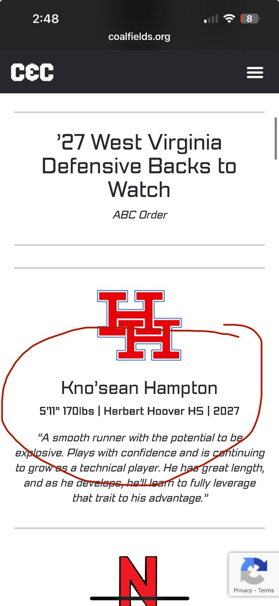 Exciting player,  great guy, a lot to come from this young man!!