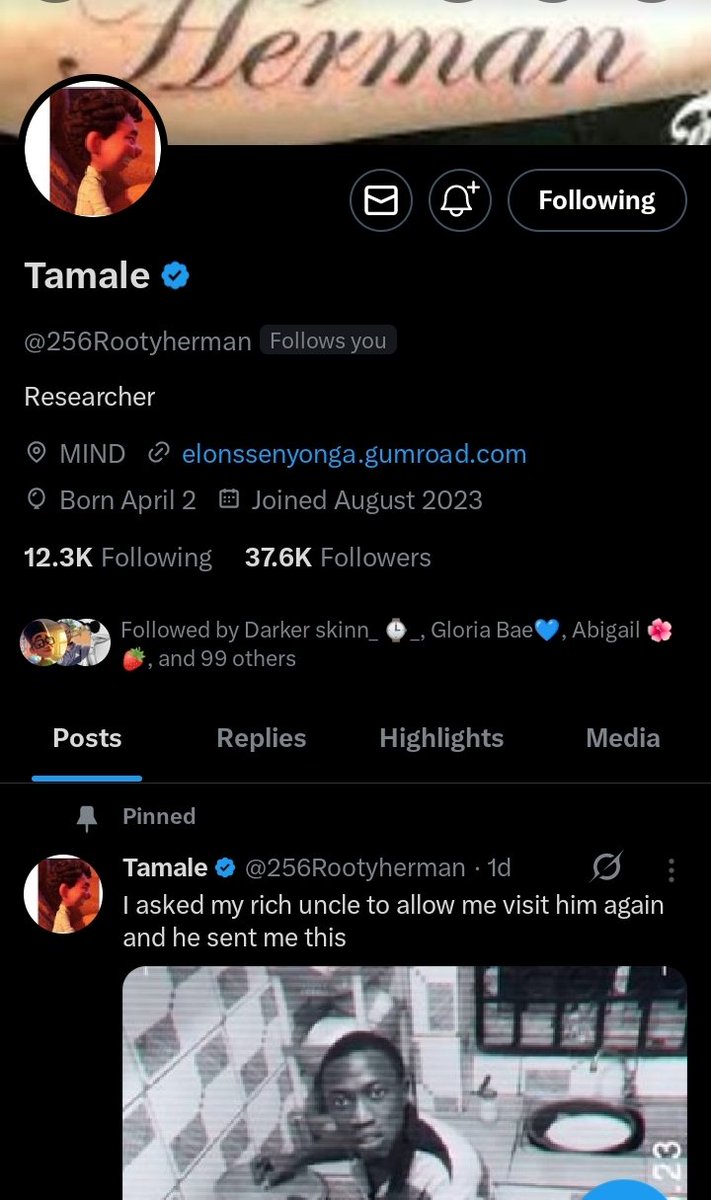 iam_derrick10's tweet image. This bro @256Rootyherman is a top G,,I think he is the best on this app👊