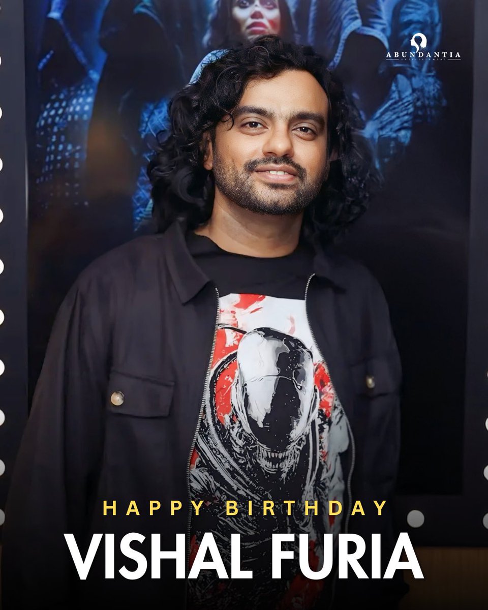 Abundantia_Ent's tweet photo. Celebrating a director who gives horror a heart, Happy birthday, @FuriaVishal . 🎬🖤

{Abundantia Entertainment, Happy Birthday, Vishal Furia} https://t.co/jdFAGE7z34