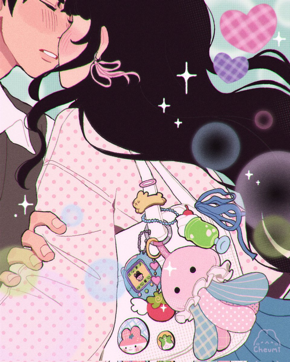 _Cheumi's tweet image. 🫢💖

#art #artist #illustration #trinkets #shoujo