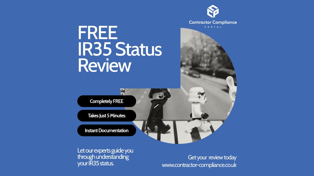 RootsContractor's tweet image. Want to get a full understanding of your IR35 status? Want to get documentary evidence of it? The Contractor Compliance Portal is an easy to use online system that allows you to do just that - get your completely FREE online IR35 status assessment today zurl.co/KhPKs