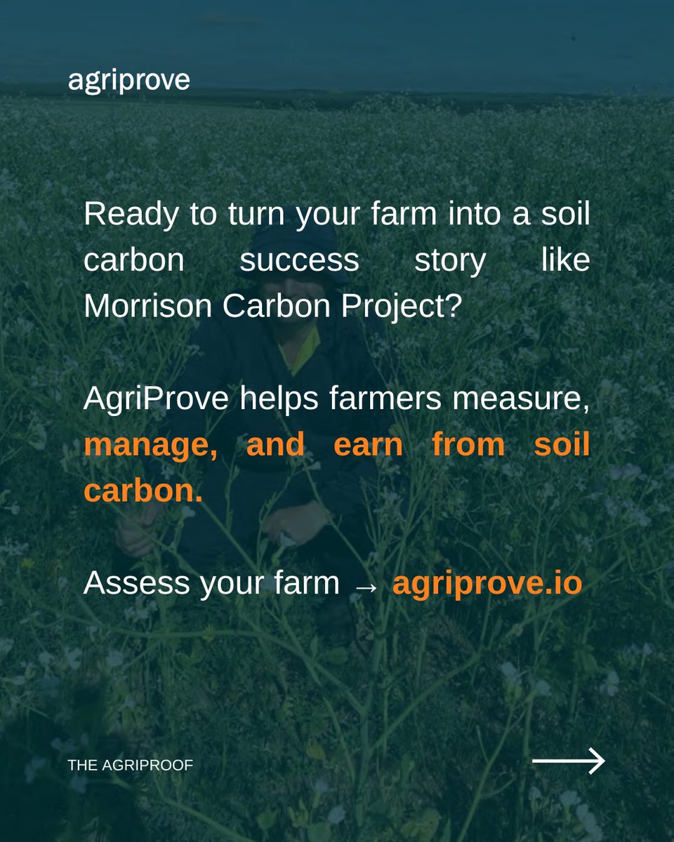 🌱 Big milestone in WA!

The Morrison Carbon Project in Goomalling is the first soil carbon project in WA to earn ACCUs — 6,652 issued!

Led by Ian Clarke, with support from AgriProve &amp; LawrieCo, the project proves regenerative farming pays off.

🔗 hubs.ly/Q03xB9yR0