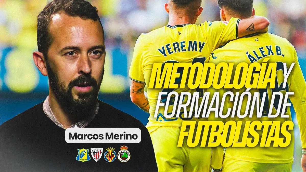 La importancia de la metodología en la formación de los futbolistas, con Marcos Merino (ex Athletic, Villarreal o Racing).
youtube.com/watch?v=S7wvgp…