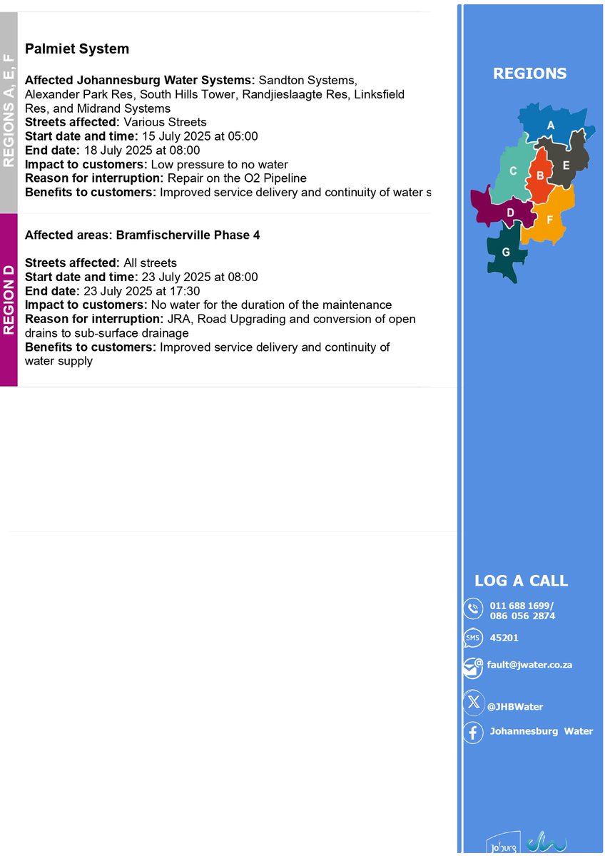 Johannesburg Water tweet media