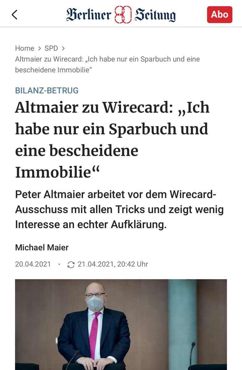 PiusSprenger's tweet image. 🚨SPARBUCH STATT $BTC &amp;amp; AKTIEN — DEUTSCHE POLITIKER MACHEN‘S VOR!

Der frühere Wirtschaftsminister Peter Altmaier und Bundeskanzler Olaf Scholz haben nicht einmal Hemmungen, offen zuzugeben, dass sie keine Aktien besitzen — ihre Kohle liegt auf dem Sparbuch.

Solche Typen sind in…