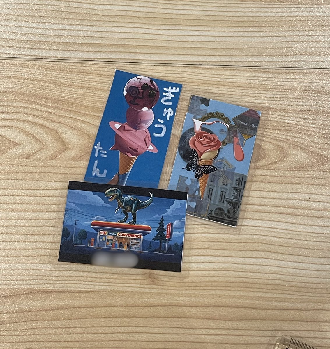 npo_clack's tweet image. 【AIで名刺づくり🎨🤖】
中1〜高2が参加！
好きなキーワードで画像を生成し、自分だけの世界観をコラージュ✨
「もう一回！」と理想を追う姿に本気のものづくりを感じました🌟
リラックスした雰囲気の中で、それぞれの“こだわり”が光る時間に☺️
#中高生 #AI #創造力 #CLACK