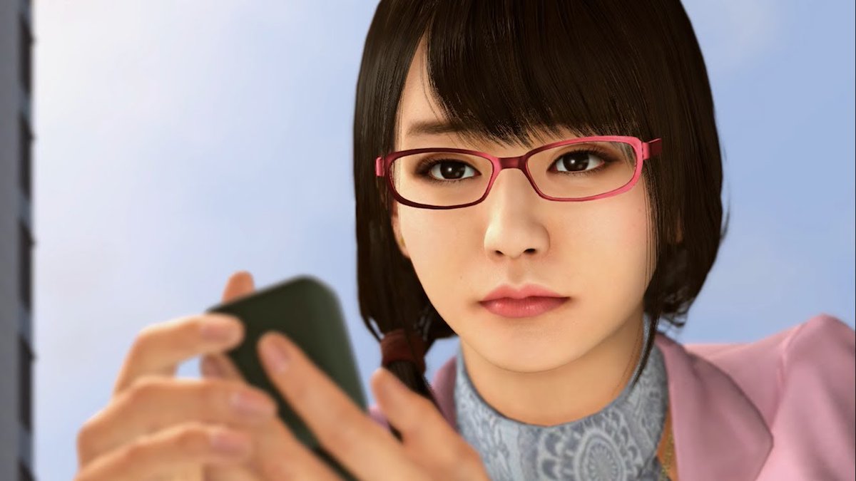 DailyLADChr's tweet image. Yuki is the only Platinum hostess in Yakuza 0 to not be modeled after a Japanese model!