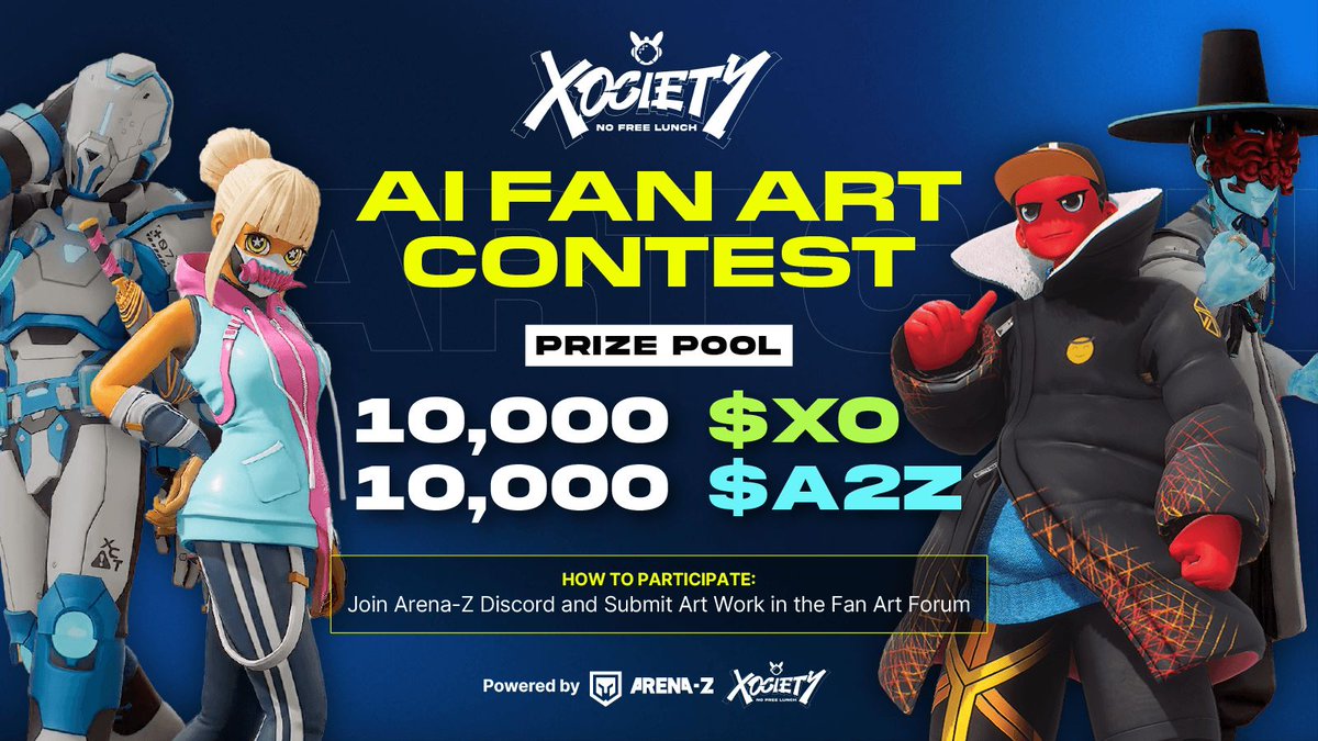 We’re thrilled to announce that our key portfolio title, <a href="/xocietyofficial/">XOCIETY</a>, has successfully listed $XO on major exchanges including Binance Alpha and Bybit!

To celebrate this historic moment, Arena-Z is hosting an exclusive XOCIETY AI FAN ART CONTEST!

📅 Deadline: August 15th