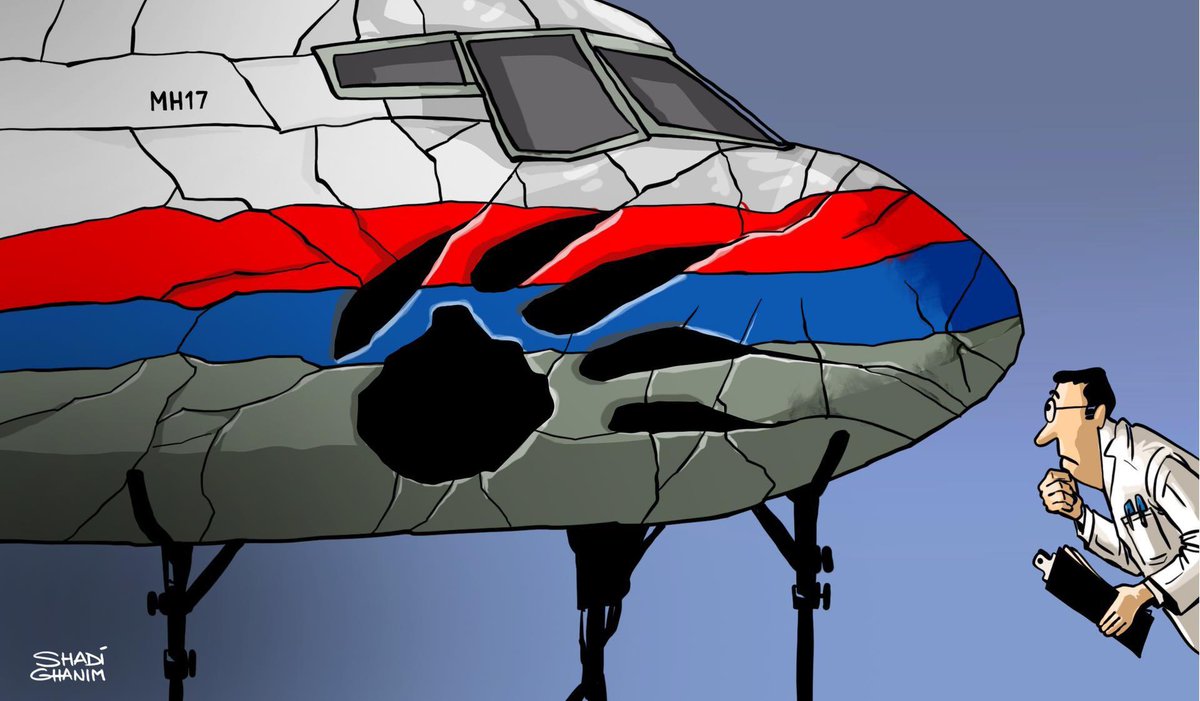 Today on this day in 2014 at 16:20 local time in Ukraine, Putin shot down flight #MH17 killing 298 innocent civilians. children, families, crew, all of them died horrible deaths. Kremlin resorted to bizarre lies and producing fake evidence. Russia needs to be held accountable!