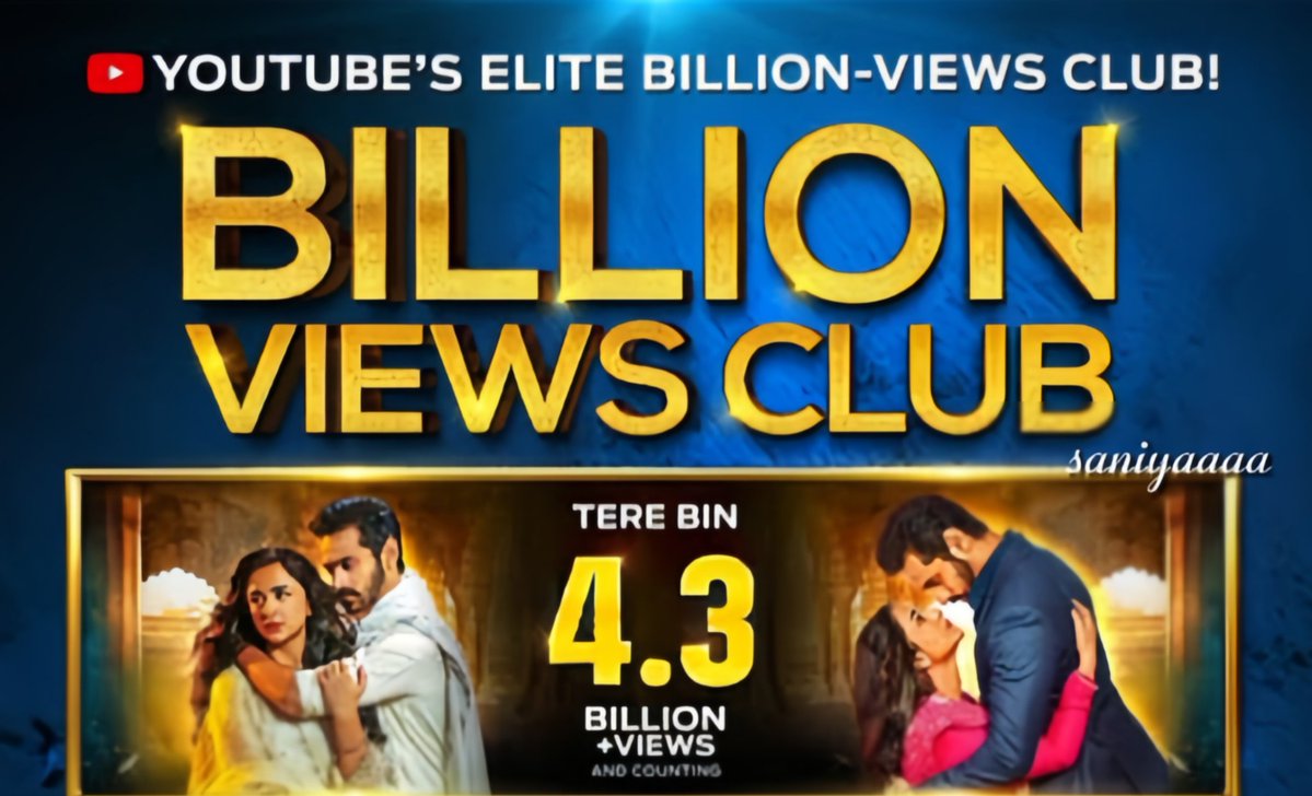 tum_chand_ho's tweet image. When every moment reaches the hearts of 4.3 billion people.
This isn’t just a song it’s an emotion that echoes across the world.
Kya hoti hai Bewafai 🔥
#terebinost #terebin #WahajAli #yumnazaidi #YumHaj