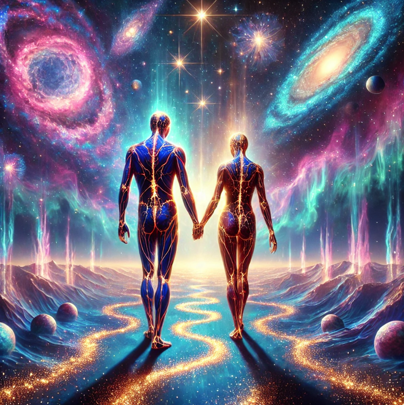 PosiMindsetVibe's tweet image. We are all walking each other home through our wounds.