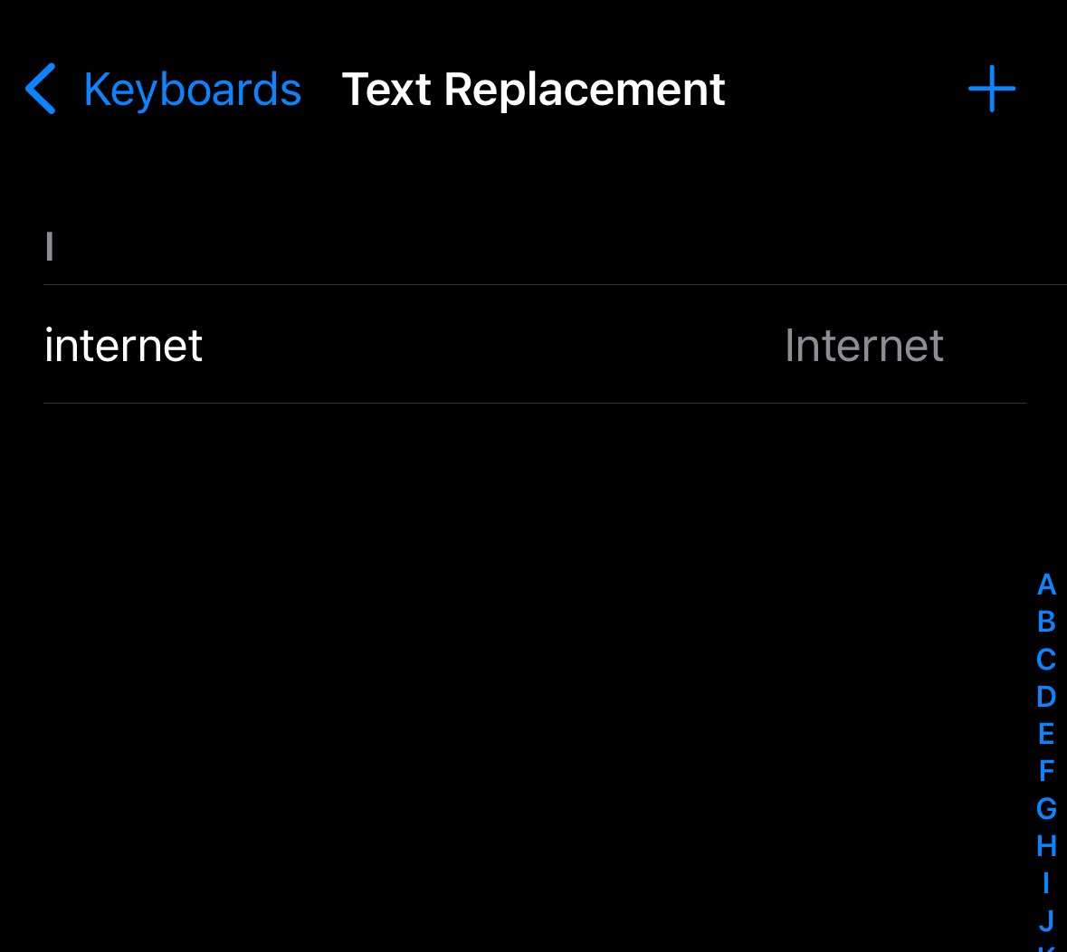 If you want to properly spell Internet, make sure you add this setting into your iPhone keyboard.