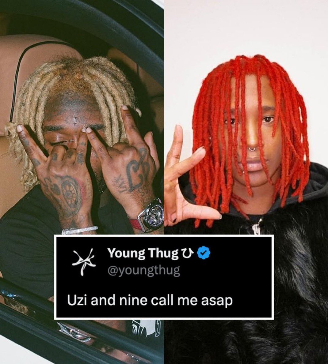 nufseyd's tweet image. 🚨💩OH GIVE ME A BREAK!!!
Washed rapper “Young Thug” pleads for attention amid Nine shitous and Lil Uzi vert “beef”
And Beef meaning Lil Uzi vert co-sign
And nine shitous meaning garbage queer baiting fucking pedo fhag