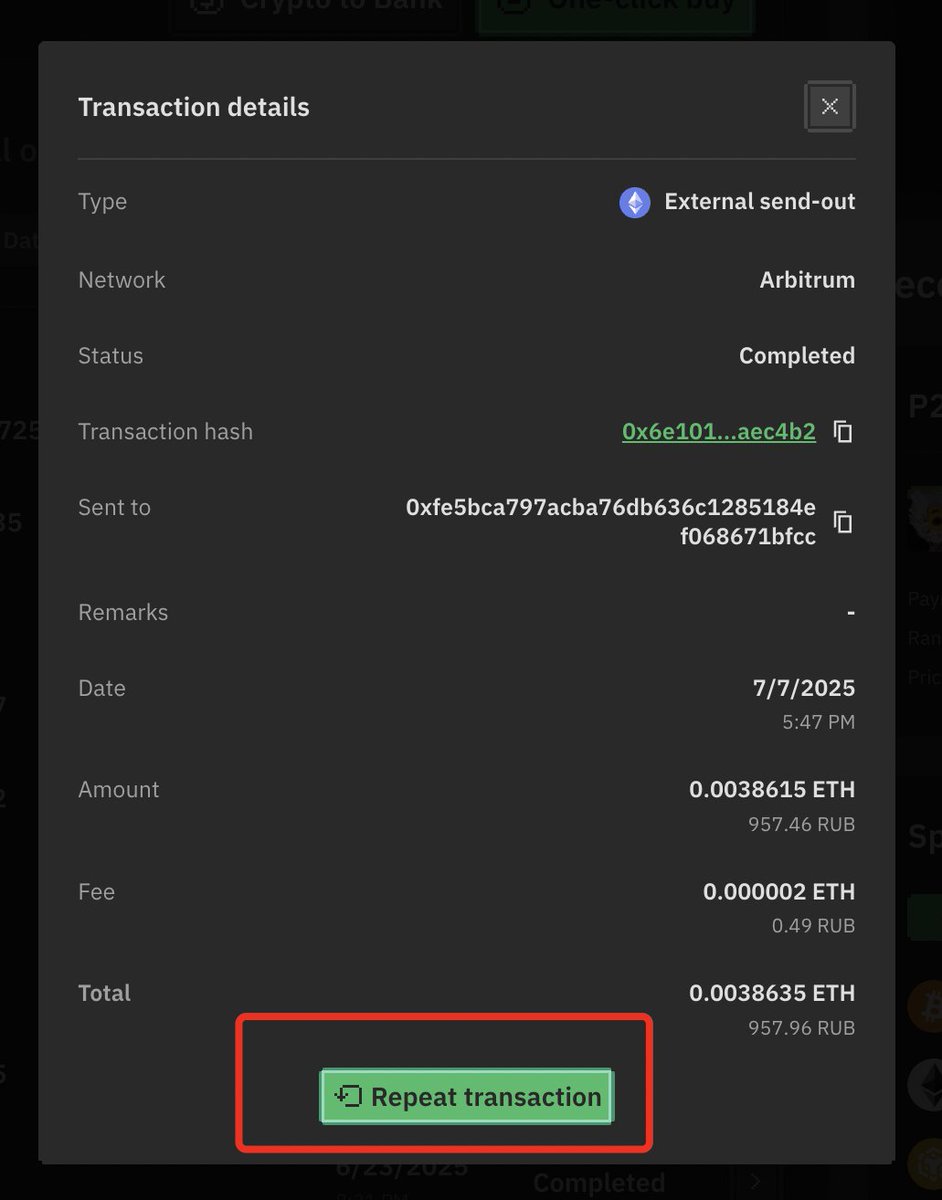 NoonesTech's tweet image. We are hearing you! 👂
Just launched a cool new "Repeat Transaction" feature in Wallet sendouts on @noonesapp 💸
Now you can quickly re-send crypto to the same address with pre-filled blockchain, address, and asset. Fewer clicks, more speed! 🚀
#NoOnesApp #CryptoWallet…
