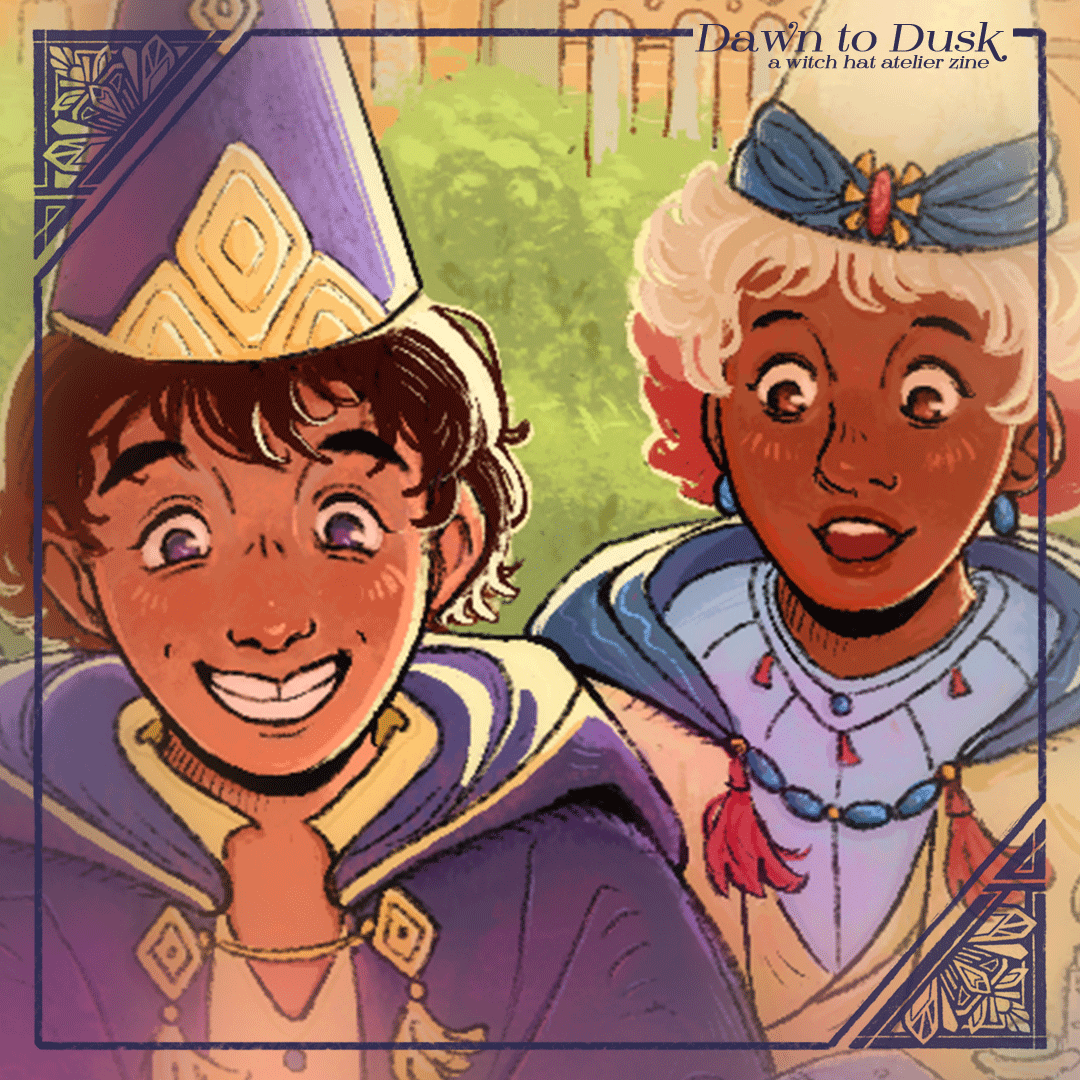 DawnToDuskZine's tweet image. — Page Preview 🌑
Here's a preview of one of the zine's pages created by @apricae !
Preorders are open until 7/23, link in our bio! 📷
#Δ帽子 #witchhatatelier