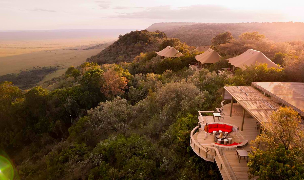 exploit_safaris's tweet photo. Where the sky touches the savanah and luxury meets the wild. Welcome to Angama Mara. #travel #nature #maasaimara https://t.co/OJzuYoAgf0