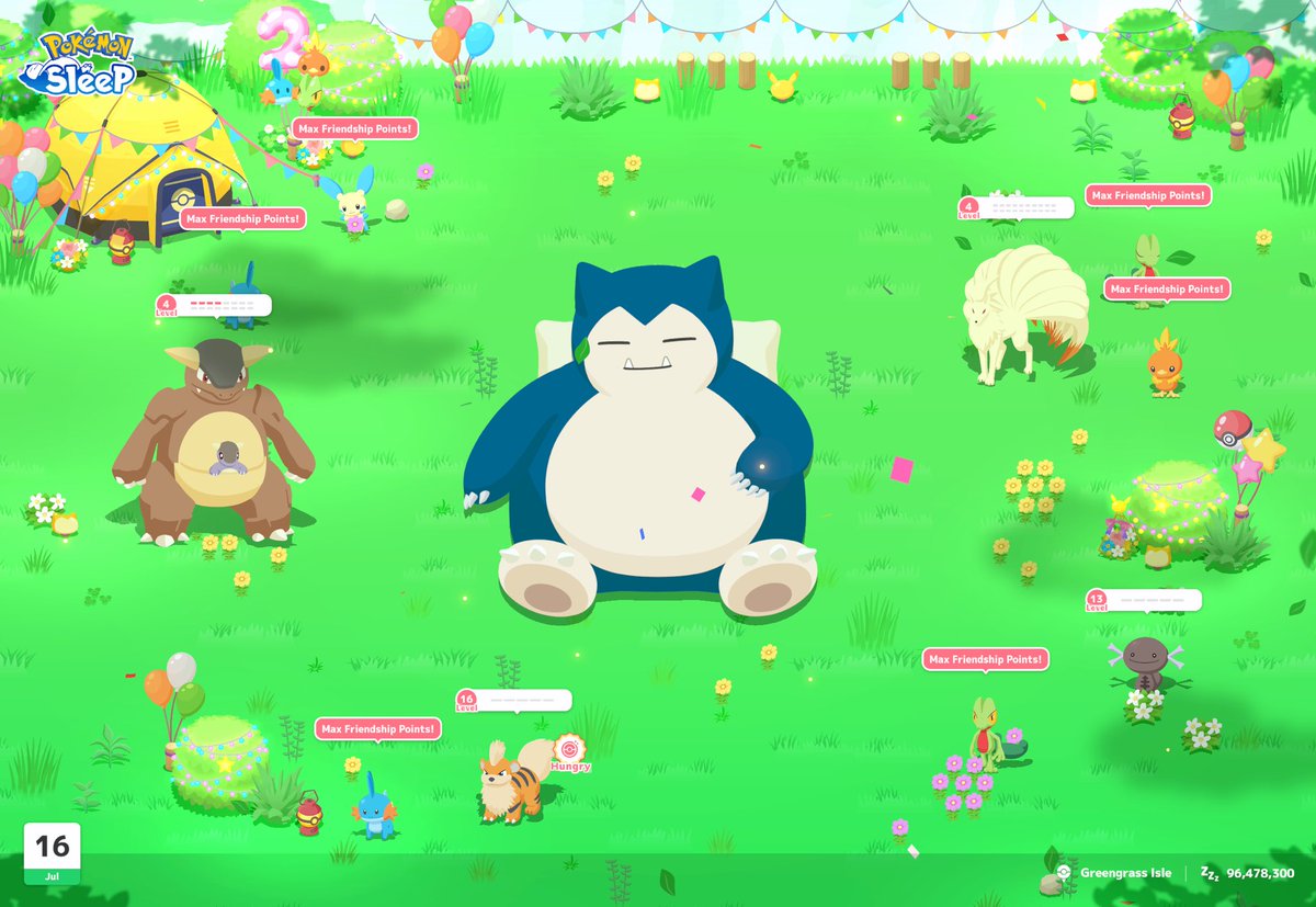 BloodReina8's tweet photo. #PokemonSleep2nd! #PokemonSleep A grind not to bad after last nights sleep session 🤩 https://t.co/MUyltf0QHf